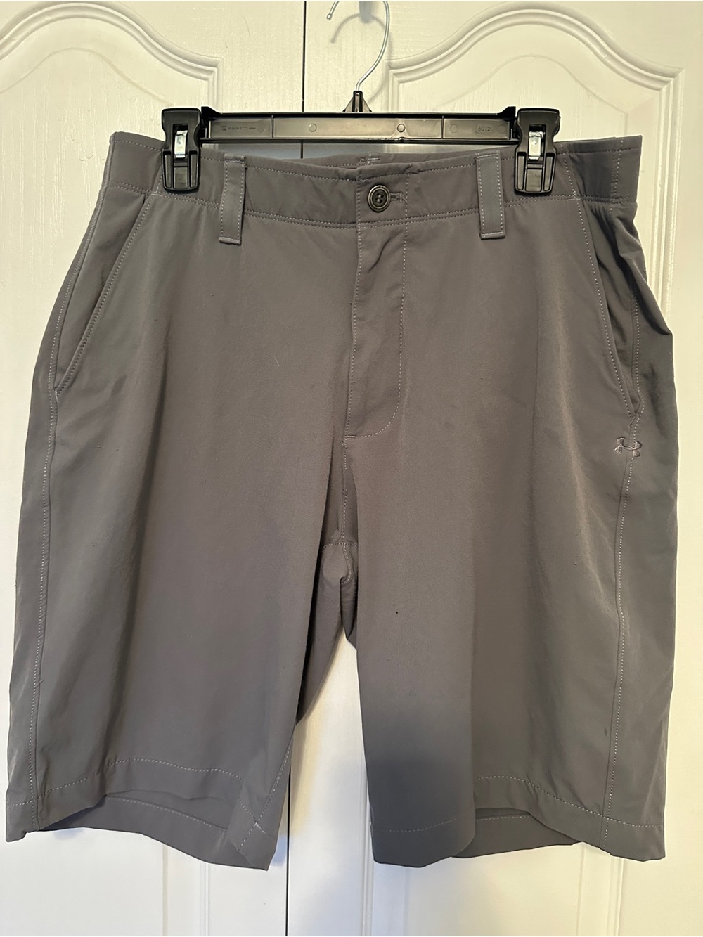 Under Armour Men's Gray Athletic Hybrid Shorts